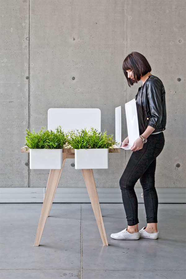 Worknest le bureau modulaire pour gens créatifs par Wiktoria Lenart