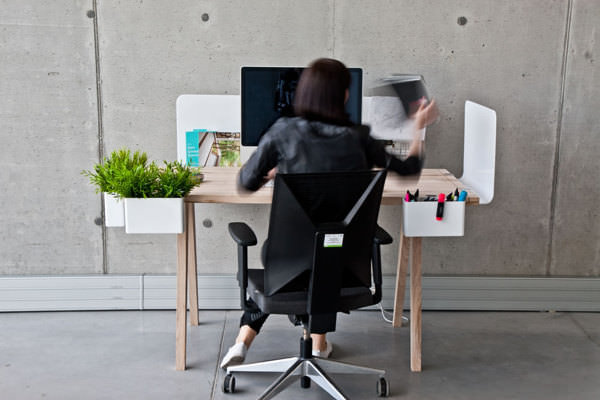 Worknest le bureau modulaire pour gens créatifs par Wiktoria Lenart