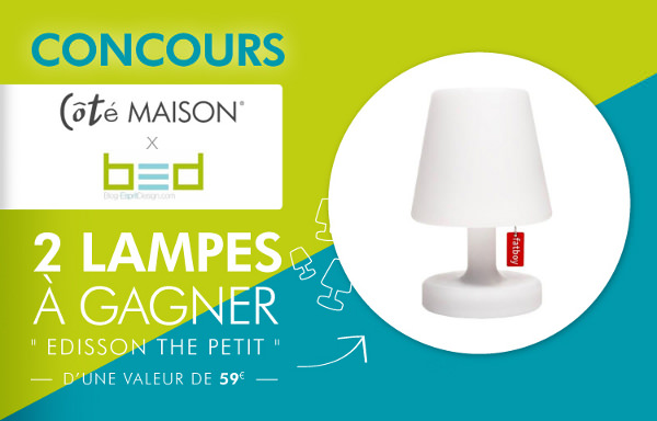 Concours : Gagnez une lampe Edison The Petit Fatboy