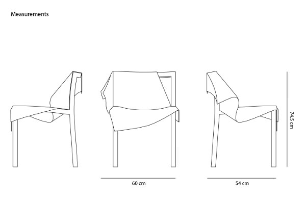 Toga la chaise dans le vent par Reut Rosenberg