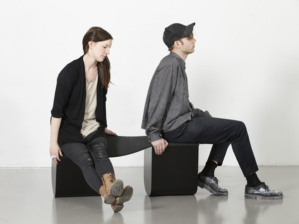 Unexpected Interaction le banc souple par Kristina Behrens