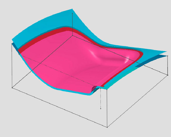 Chaise Boss le contreplaqué courbé par Tobias Nitsche