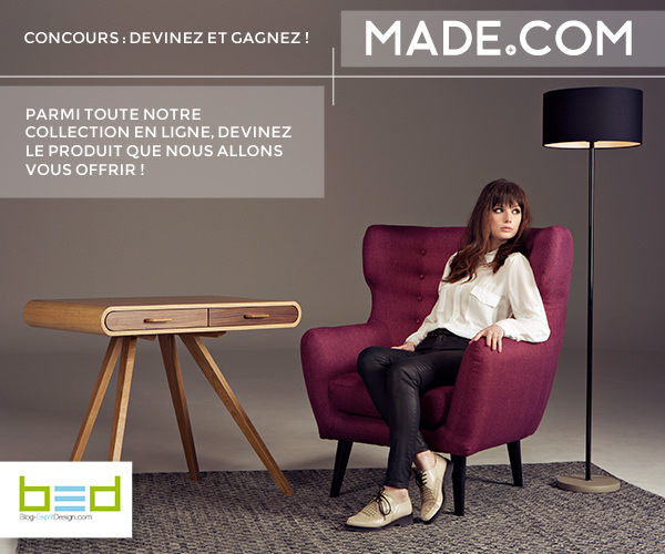 Résultats du concours Devinez et Gagnez avec Made.com