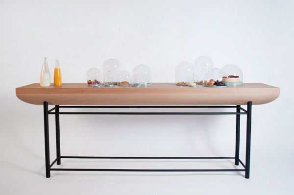 De Intuïtiefabriek design au féminin - console BREAKFAST BUFFET