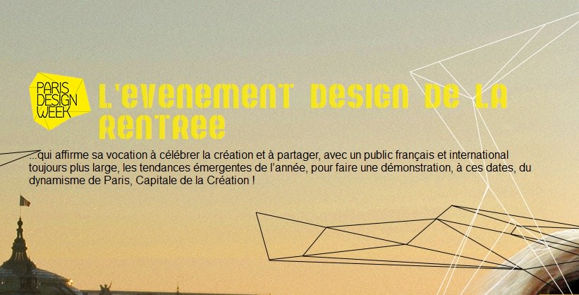 Paris Design Week 2013 en approche