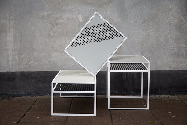 Collection Ombro tables et jeu visuel par Studiolav