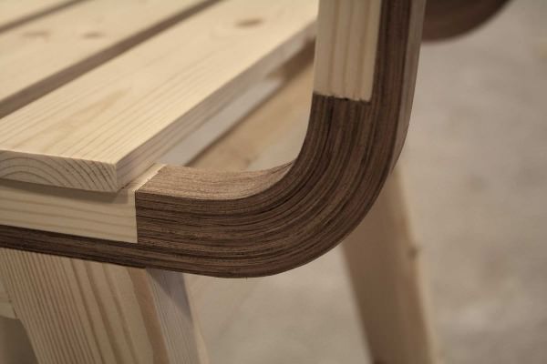 CURVY LA CHAISE EN BOIS PAS FRANCESCA BARCHIESI