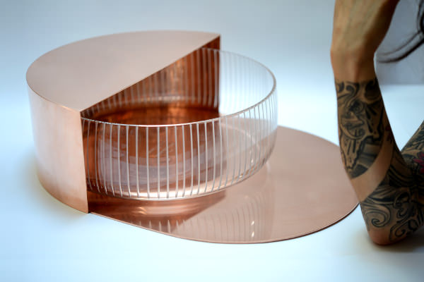 ROZMOWA conversation Cuivre Verre par Amaury Poudray