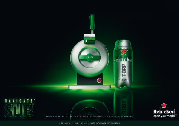 The Sub : Marc Newson repense Heineken