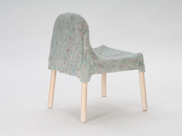 Felt Chair la chaise feutrée par Christian Juhl