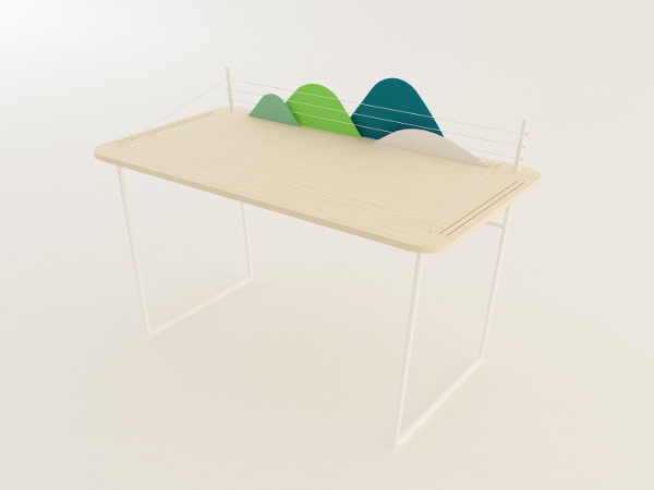 Landscape table le bureau paysage par Jelena Vucicevic