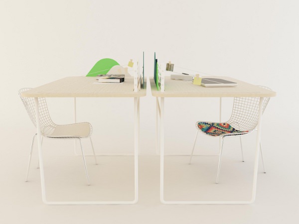 Landscape table le bureau paysage par Jelena Vucicevic