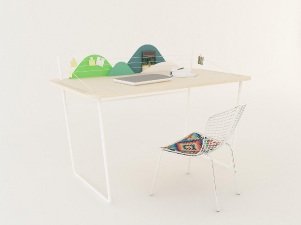 Landscape table le bureau paysage par Jelena Vucicevic