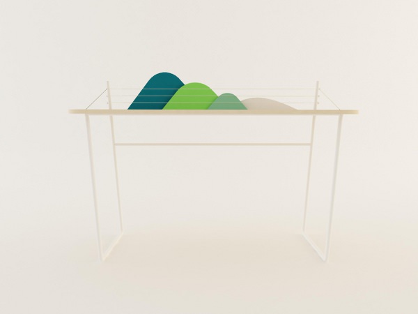 Landscape table le bureau paysage par Jelena Vucicevic