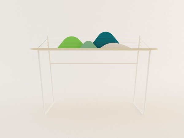 Landscape table le bureau paysage par Jelena Vucicevic