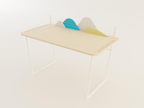 Landscape table le bureau paysage par Jelena Vucicevic