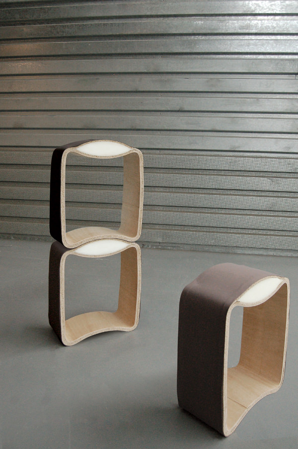 Le tabouret Krukje par Bold Design