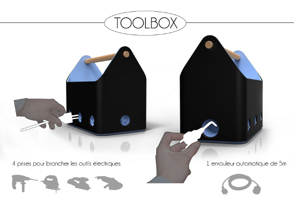 Projet etudiant : La TOOLBOX par Benjamin Fournier