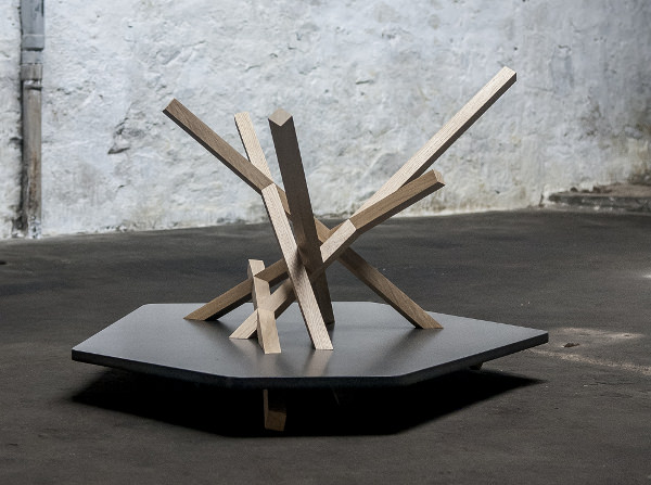 Table basse Fagot par Lisa Lejeune