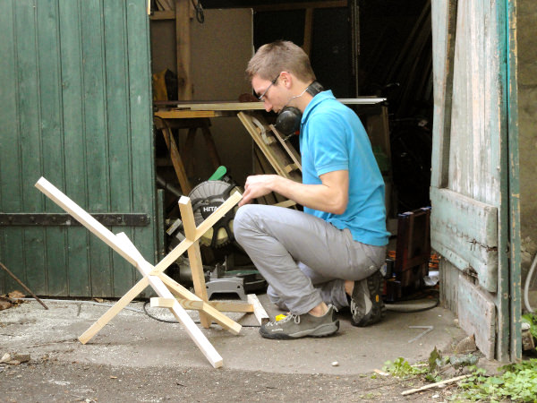 Table basse Fagot par Lisa Lejeune