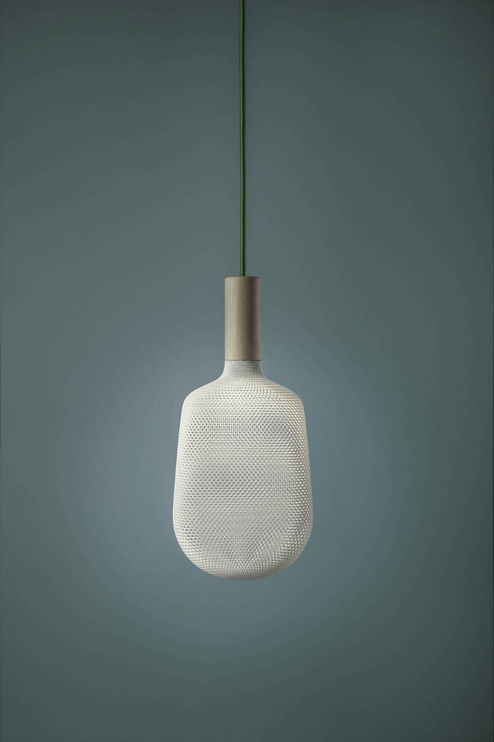 Afillia luminaire imprimé en 3D par Alessandro Zambelli