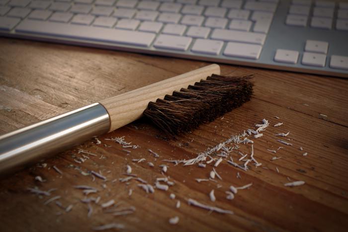 PUKKA la brosse pour bureau par Amaury Poudray