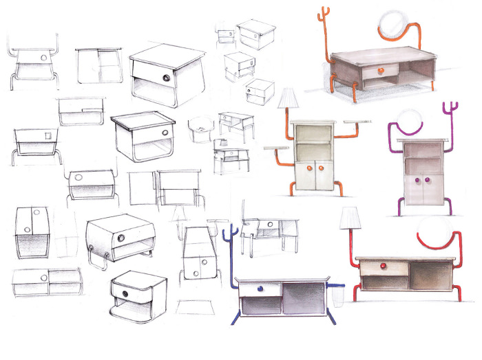 Projet Etudiant : PALS mobilier modulable par Mauricio Sanin