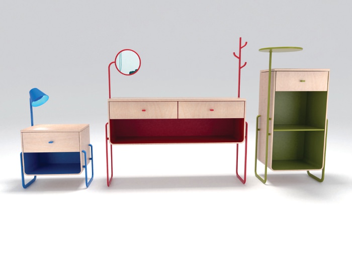 Projet Etudiant : PALS mobilier modulable par Mauricio Sanin