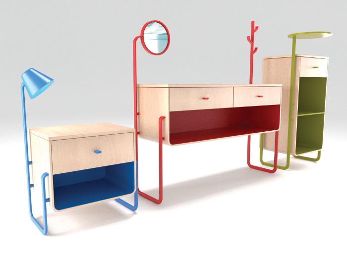 Projet Etudiant : PALS mobilier modulable par Mauricio Sanin