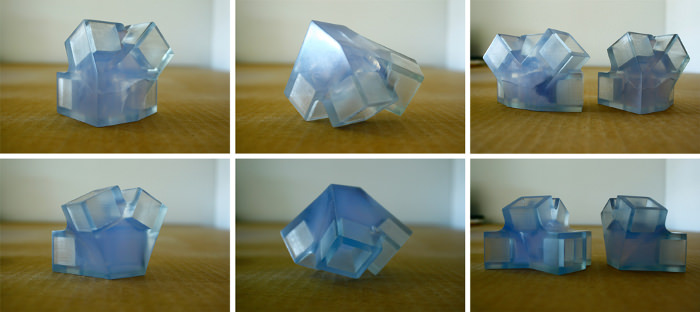 Projets Hedron et Octahedrons mobilier par Benjamin Migliore