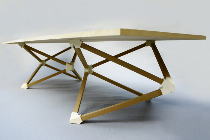 Projets Hedron et Octahedrons mobilier par Benjamin Migliore