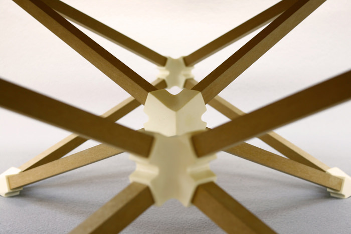 Projets Hedron et Octahedrons mobilier par Benjamin Migliore