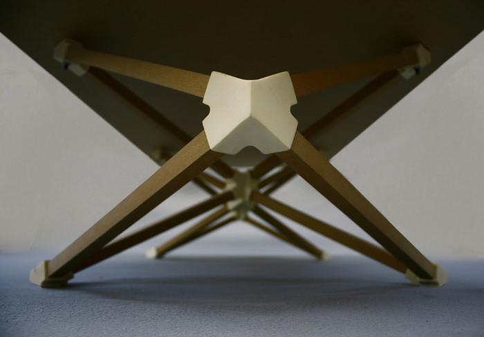 Projets Hedron et Octahedrons mobilier par Benjamin Migliore