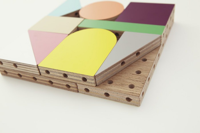 Dowel blocks le kit de construction pour enfant par Ichiro Design