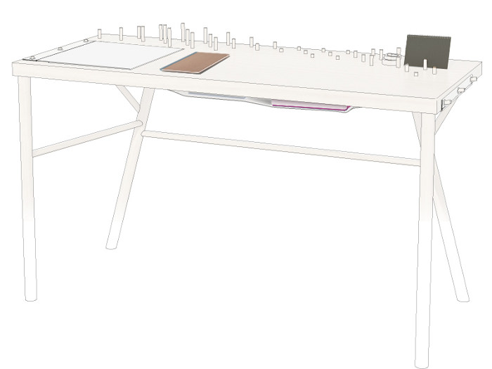 Le bureau Inlandsis par Mathilde Roman et Pauline Androlus