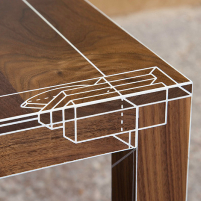 TABLE ILLUSION D’OPTIQUE PAR BATCHDESIGN