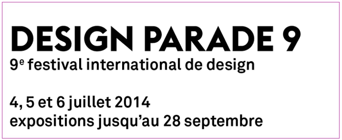 Concours DESIGN PARADE 9 appel à candidatures