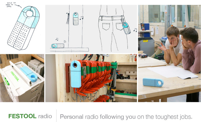 Festool Radio le projet de Jonathan Gomez