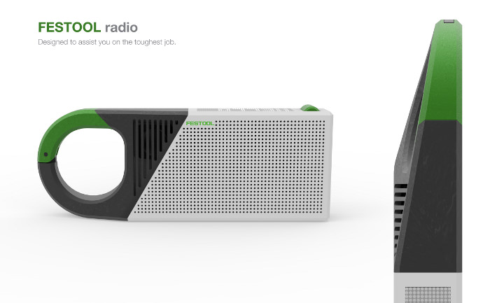 Festool Radio le projet de Jonathan Gomez