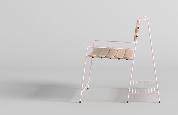 Nebt la chaise de jardin par Burak Kocak