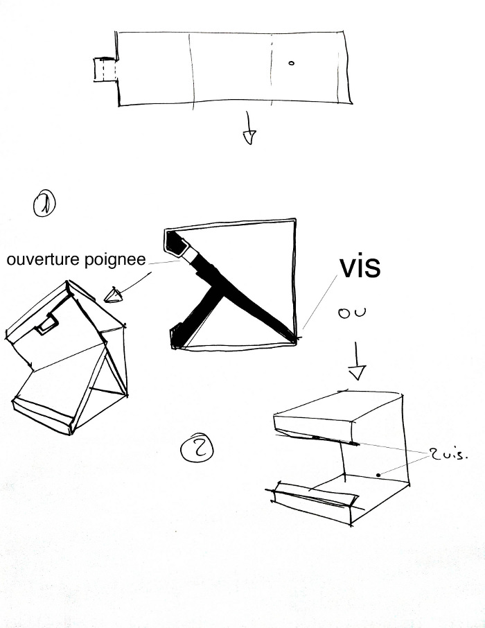 Steel Stool le tabouret à empiler par Noon Studio