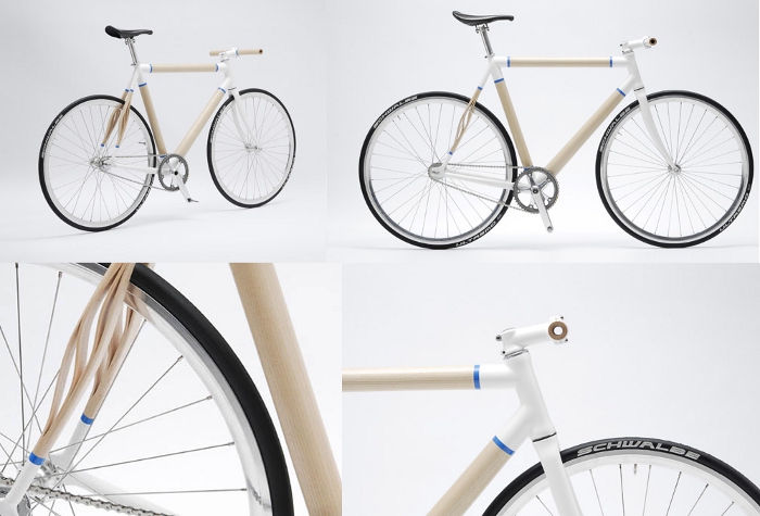 THE HOLZWEG WOODEN BIKE par Arndt Menke