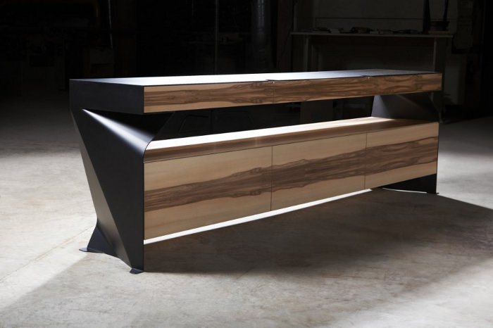 C1 Credenza le bar par Marcus Friesl