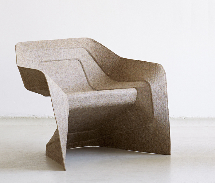 HEMP CHAIR, FAUTEUIL DE CHANVRE PAR WERNER AISSLINGER