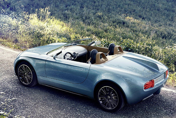 Nouveau roadster MINI Superleggera Vision Concept