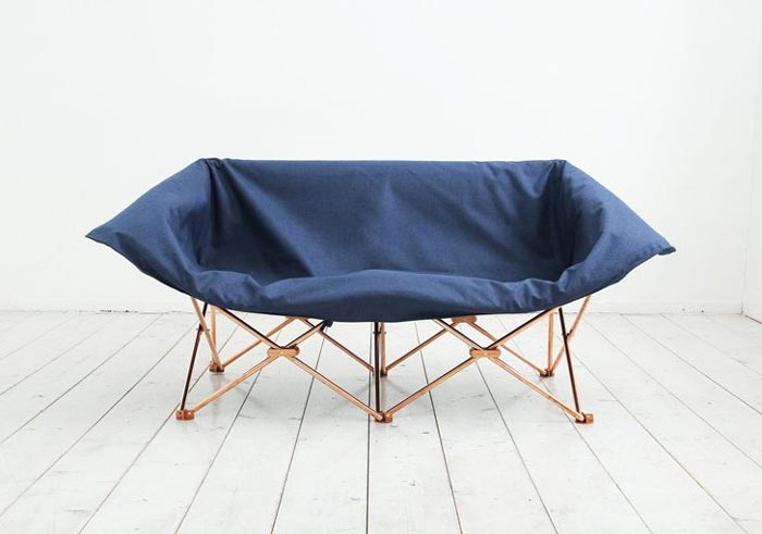 SOFA KAMP LE CANAPÉ PLIABLE PAR LE STUDIO KAMKAM