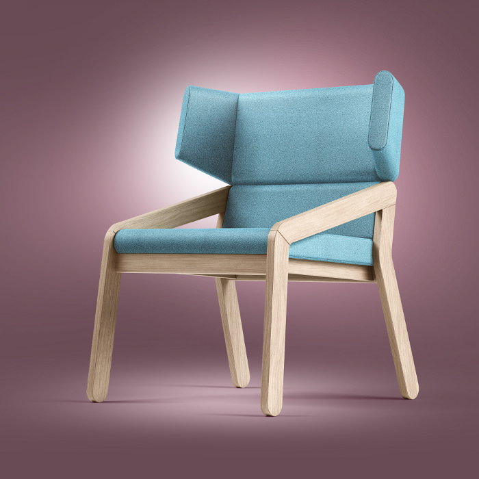 BASE light armchair le fauteuil par Redo Design