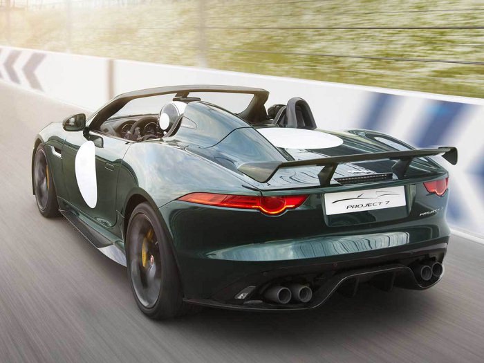 Cure de jouvence la nouvelle Jaguar F-Type Project 7