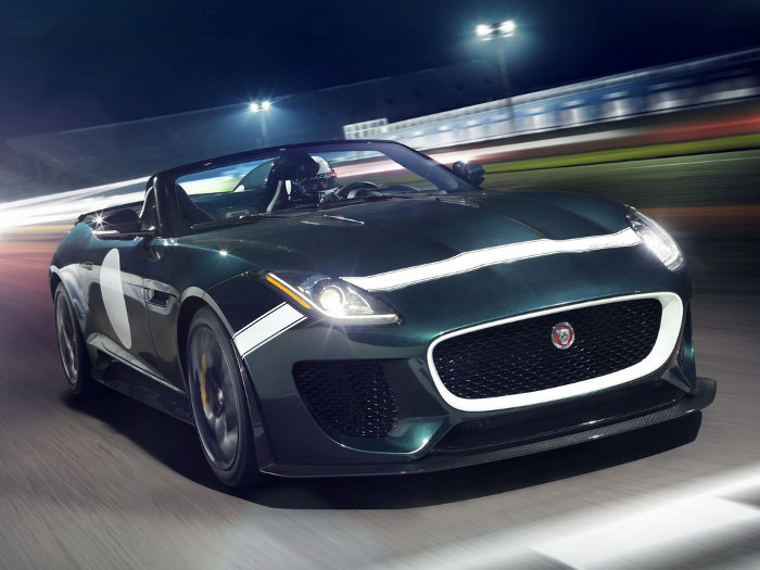 Cure de jouvence la nouvelle Jaguar F-Type Project 7