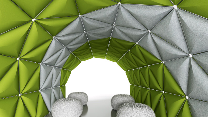 KIVO structure spatiale pour open space par Alexander Lorenz